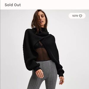 Free People Lena Turtlneck Bolero